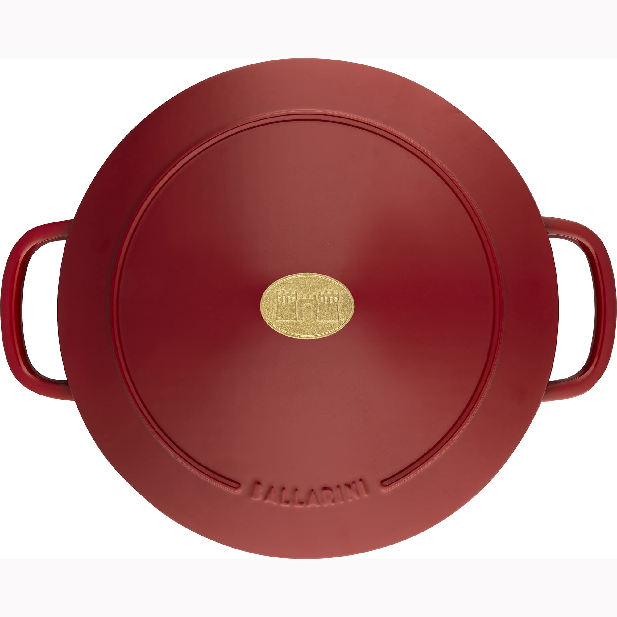 BALLARINI Bellamonte Cast Iron 6-qt Round Dutch Oven - Pomodoro Red