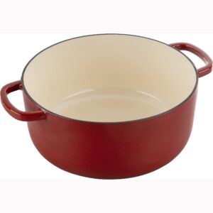 BALLARINI Bellamonte Cast Iron 6-qt Round Dutch Oven - Pomodoro Red