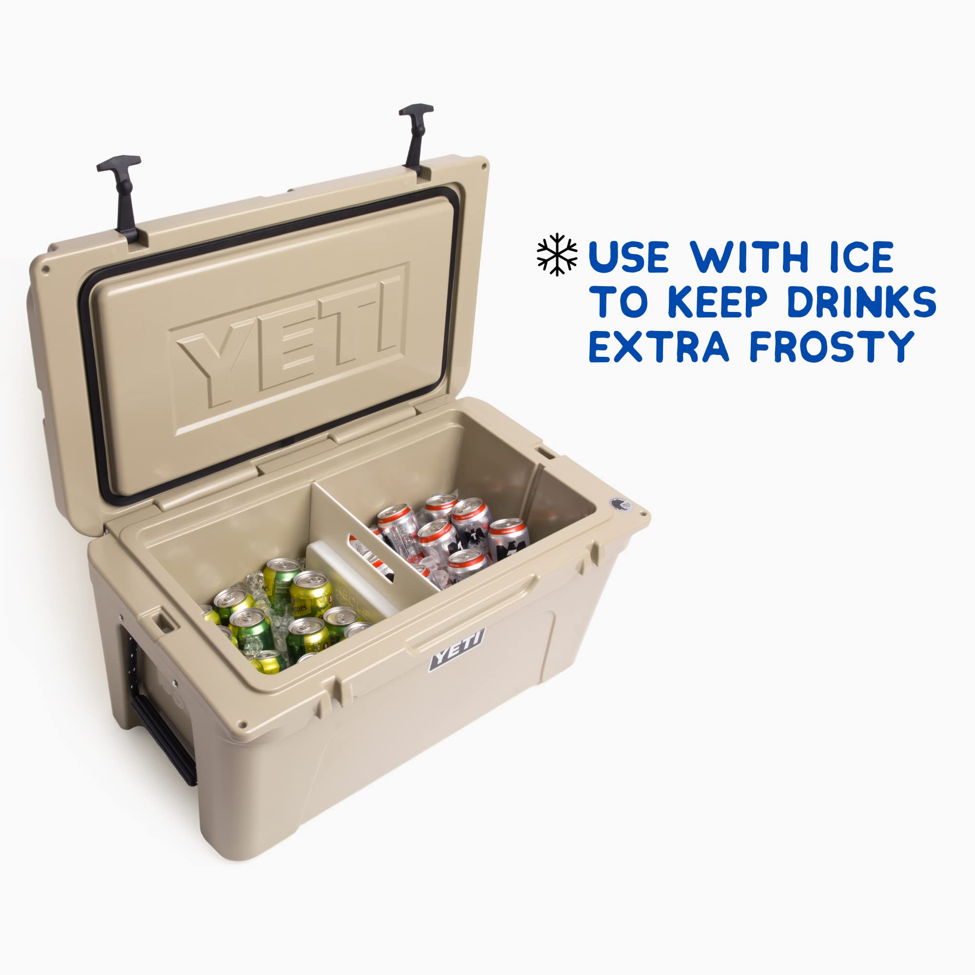 Above Sea Level Ice Pack Divider for YETI 65 - Cooler Divider - YETI Tundra 65 Accessories - YETI Tundra Accessories - YETI Cooler Accessories - YETI Accessories