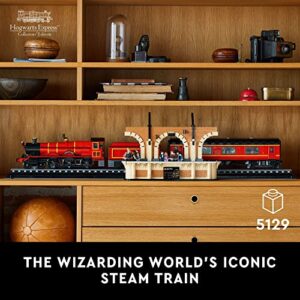 LEGO Harry Potter Hogwarts Express – Collectors' Edition, Iconic Replica Model Steam Train from The Films, Collectible Memorabilia Set for Adults, Celebrate Harry Potter Birthday, 76405