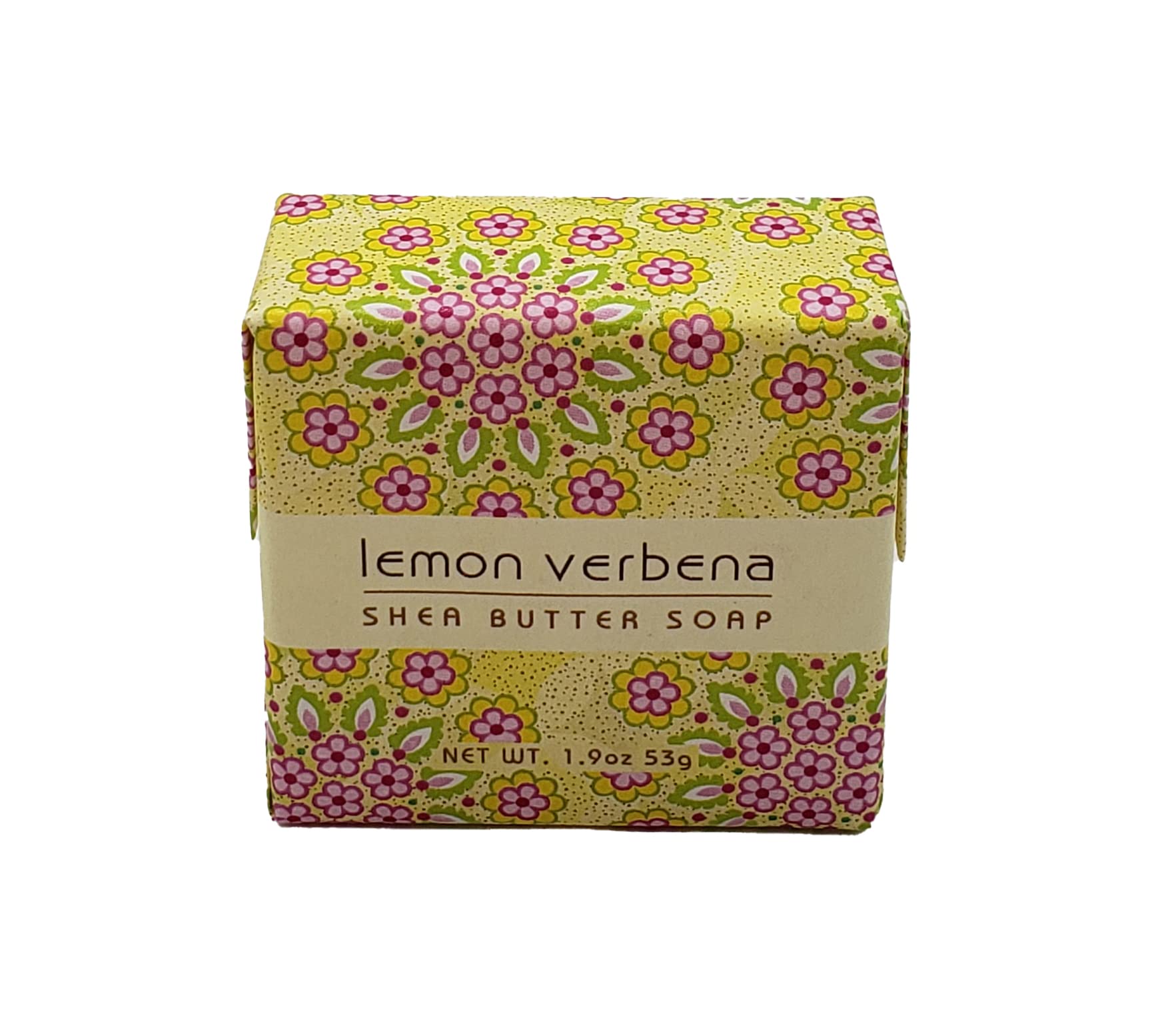 Greenwich Bay Trading Company Botanical Collection Bundle: Lemon Verbena - 2oz Mini Wrapped Soap Block + 2oz Mini Shea Butter Lotion, Pack of 2