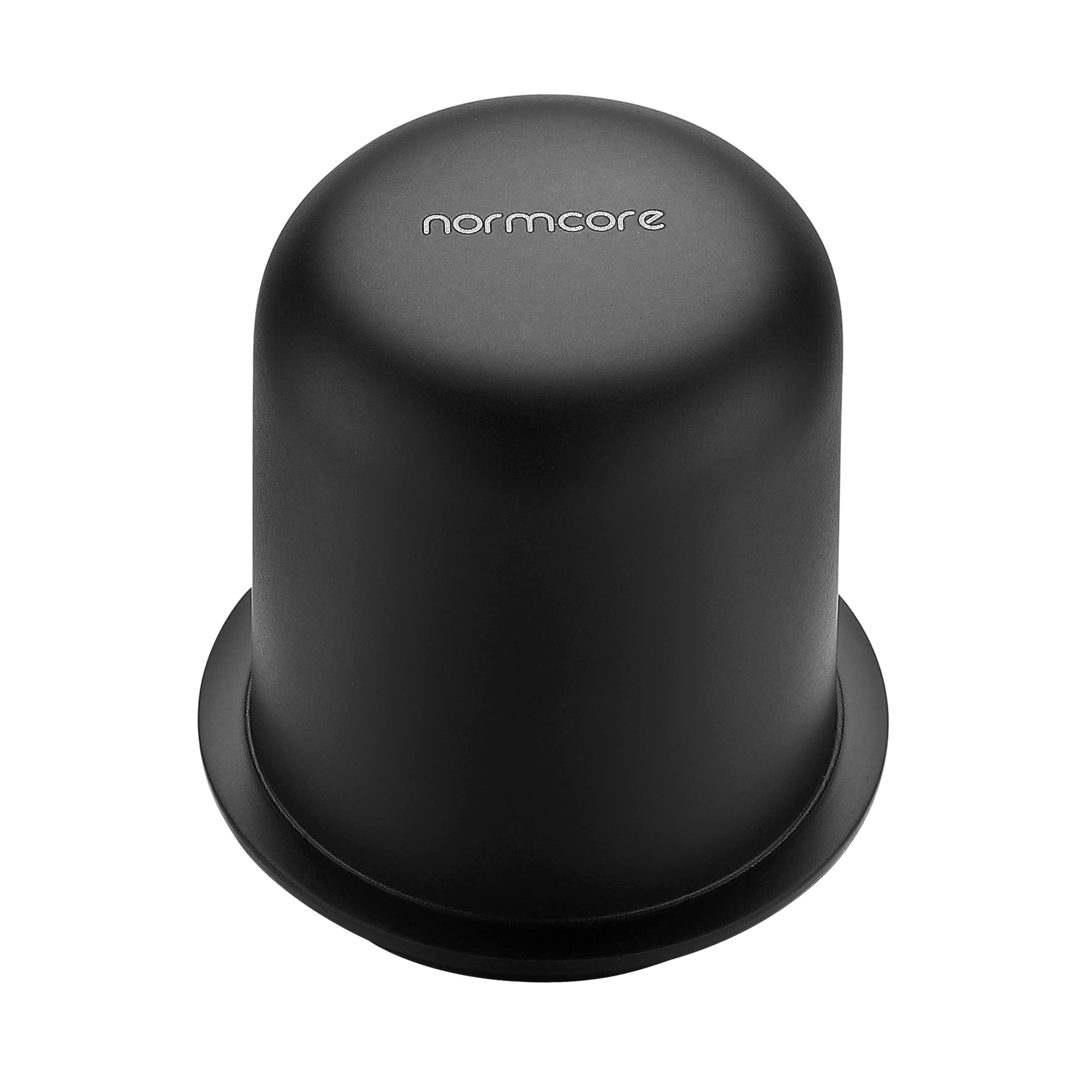 Normcore 58mm Dosing Cup - Espresso Coffee Dosing Cup Compatible with 58mm Portafilter - Non-stick coating Black - 304 Stainless Steel - Espresso Machine Accessory - Tall Version