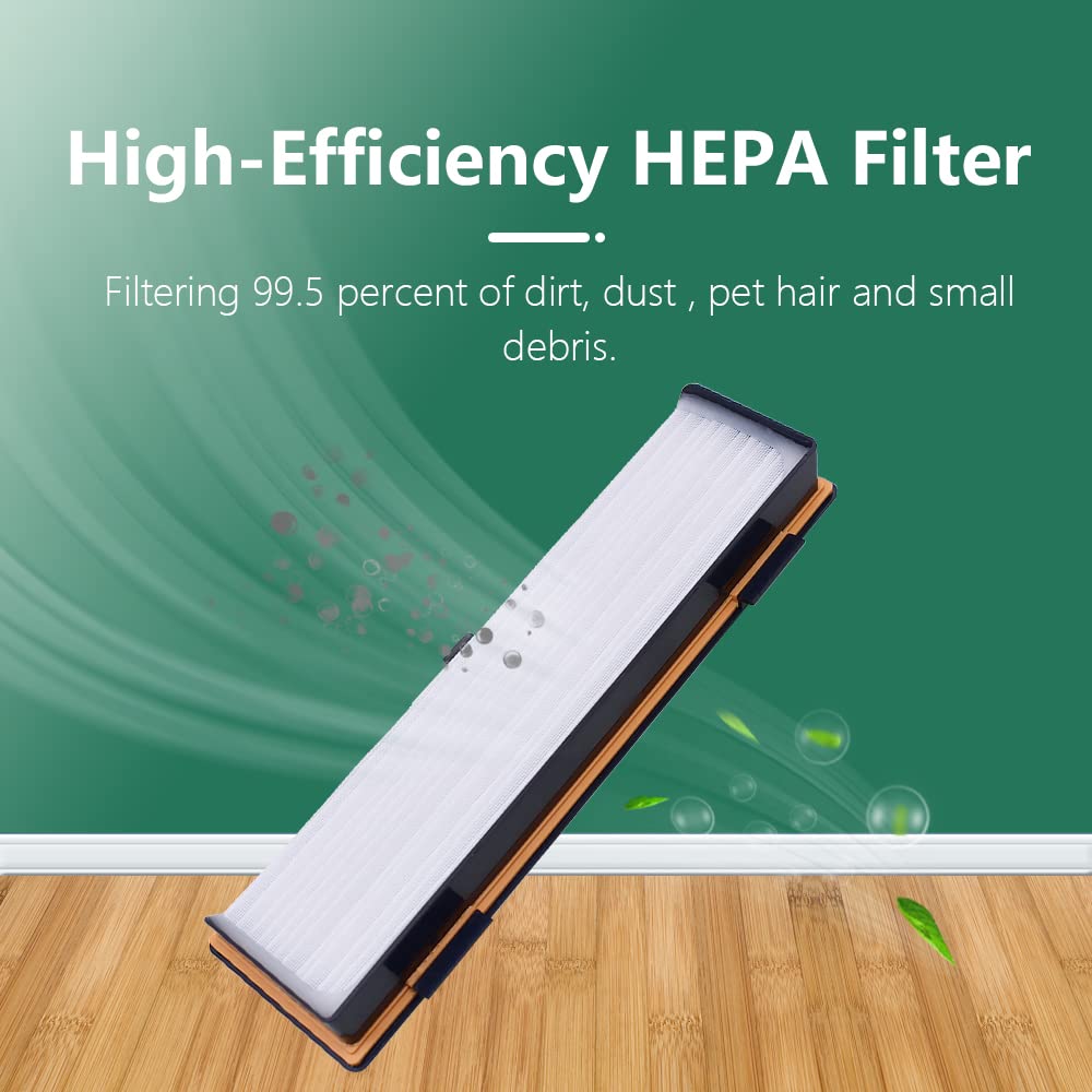 Neutop Orange Replacement H13 HEPA Filters Compatible with Neato D10, D9, D8, D7, D6, D5, D4, D3, Robotic Vacuum Cleaners, 5-Pack.