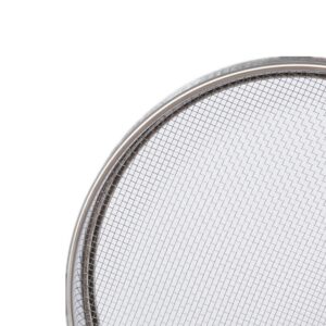 Garden Soil Sifter -10" Sifting Pan-Sieve for Sand Rocks Dirt Compost (1/8”Mesh Screen)