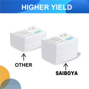 SAIBOYA GPR-63 GPR63 Black High Yield Toner Cartridge Remanufactured GPR 63 (4766C003AA) Toner Replacement for imageRUNNER Advance DX 6855i 6860i 6870i Printer