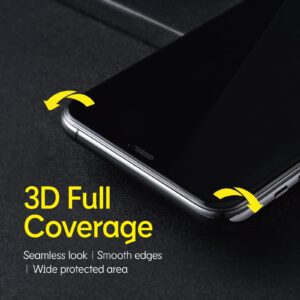 RhinoShield 3D Impact Privacy Screen Protector Compatible with [iPhone 14 Plus/13 Pro Max] | Ultra Impact Protection - 3D Curved Edges for Full Coverage - Alignment frame Easy Installation