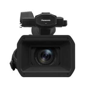 panasonic camcorder, professional quality 4k 60p, 1.0-inch sensor, 24.5mm wide-angle lens and optical 20x zoom, v-log, ethernet, simultaneous sdi/hdmi output, hd live streaming - hc-x2