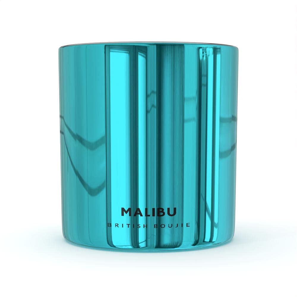 Malibu Large Luxury Scented Candle in Box - Luxurious Fresh Floral Fruity Fragrance with Long Burn time - 230gm Natural Wax - Scented Candle Gifts for Women & Men