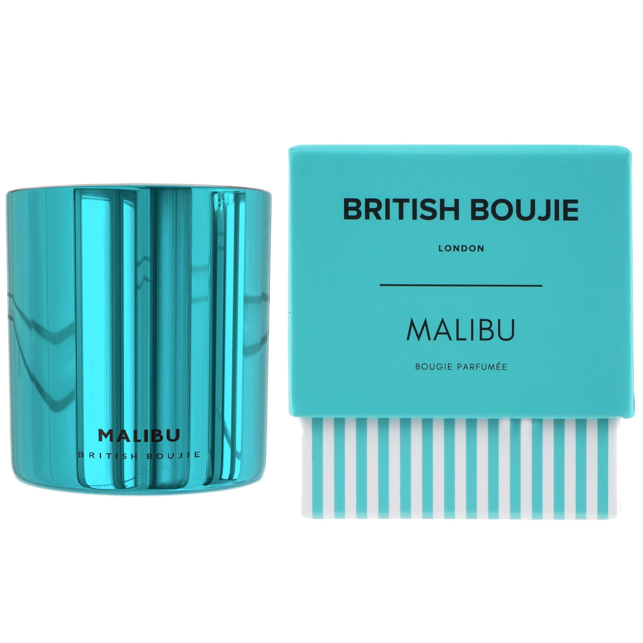 Malibu Large Luxury Scented Candle in Box - Luxurious Fresh Floral Fruity Fragrance with Long Burn time - 230gm Natural Wax - Scented Candle Gifts for Women & Men