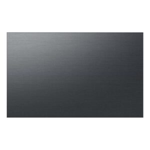 SAMSUNG RAF36DB4MT Bespoke 4-Door French Door Refrigerator Panel in Matte Black Steel - Bottom Panel