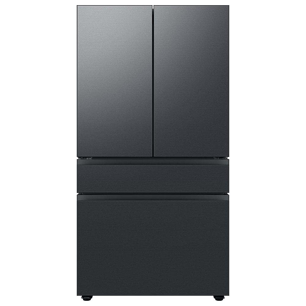 SAMSUNG RAF36DB4MT Bespoke 4-Door French Door Refrigerator Panel in Matte Black Steel - Bottom Panel