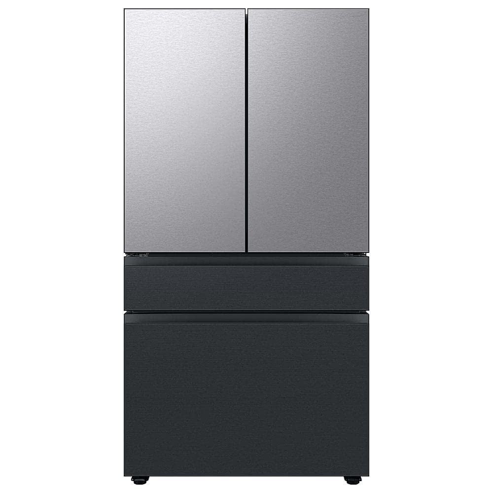 SAMSUNG RAF36DB4MT Bespoke 4-Door French Door Refrigerator Panel in Matte Black Steel - Bottom Panel