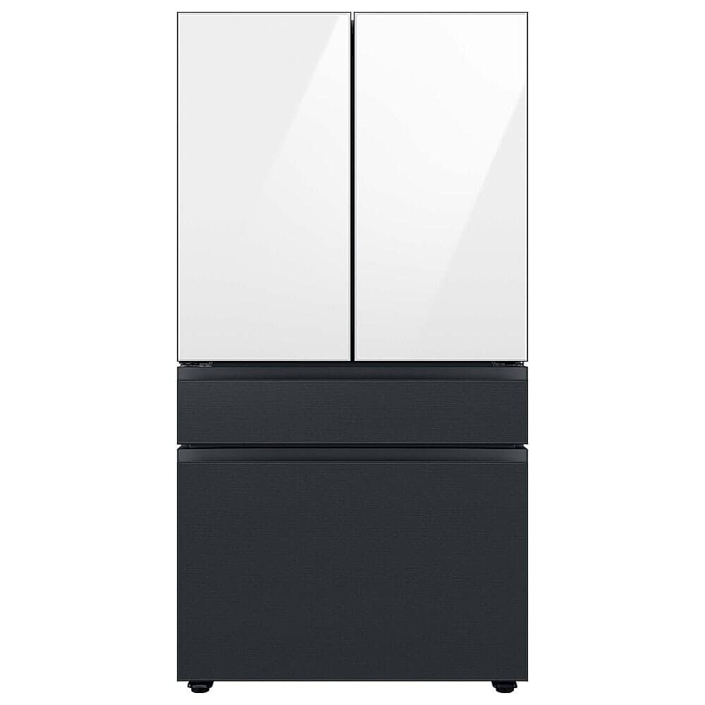 SAMSUNG RAF36DB4MT Bespoke 4-Door French Door Refrigerator Panel in Matte Black Steel - Bottom Panel