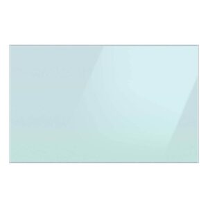 samsung raf36db4cm bespoke 4-door french door refrigerator panel in morning blue glass - bottom panel