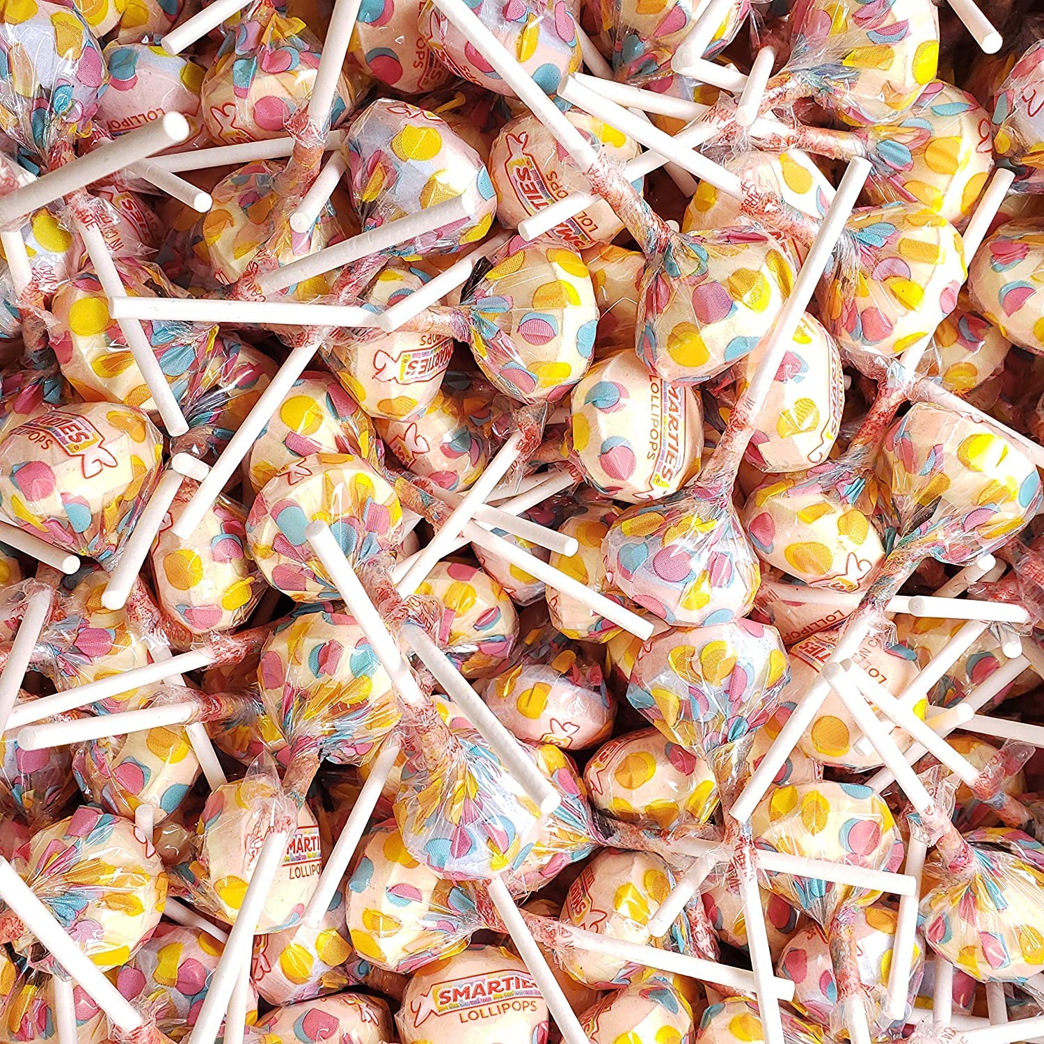 Candy Retailer Smarties Double Lollies (Wrapped, 1 Lb.)