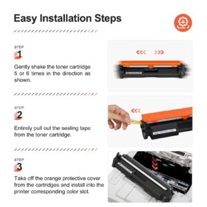 v4ink Compatible Toner Cartridge Replacement for Canon 051 CRG-051 (1-Pack) Work with imageCLASS LBP160 LBP161dn LBP162dw MF260 MF264dw MF267dw MF269dw Printer