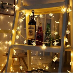 Happy Christmas Flag, LED Merry Christmas Ornaments Christmas Decorations for Home, Christmas Tree Decorations Xmas Deco Noel New Year (Colorful Light)