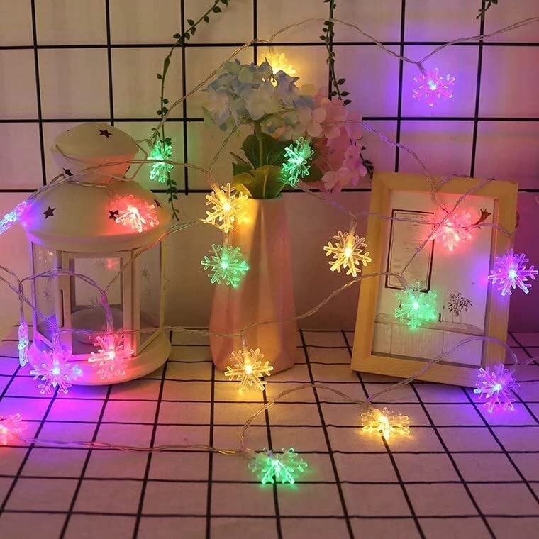 Happy Christmas Flag, LED Merry Christmas Ornaments Christmas Decorations for Home, Christmas Tree Decorations Xmas Deco Noel New Year (Colorful Light)