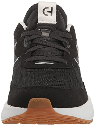 Cole Haan Men's Zerogrand All Day Runner Sneaker, Black/Natural TAN/Optic White, 11.5