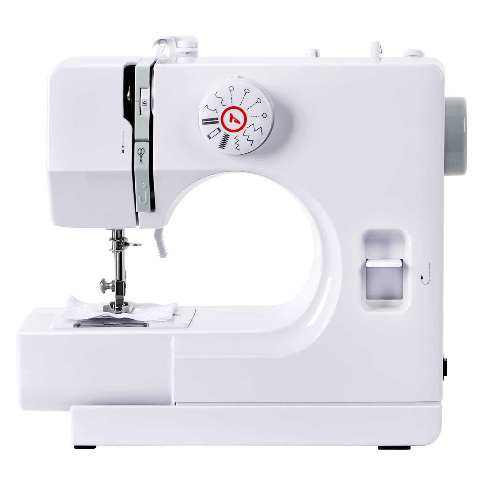 Mini Sewing Machine for Beginners Crafting Mending Heavy Duty Portable Sewing Machine Household Kids Sewing Machine with 12 Built-In Stitches, Foot Pedal