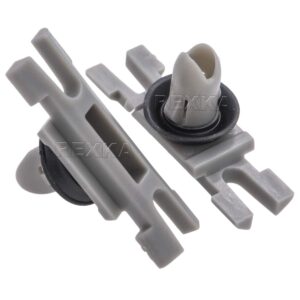 Rexka 10pcs Exterior Roof Moulding Gutter Trim Clips Compatible with BMW 51137117240 E90 E91 F30 F31 F35