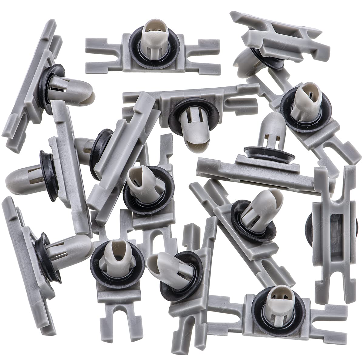 Rexka 10pcs Exterior Roof Moulding Gutter Trim Clips Compatible with BMW 51137117240 E90 E91 F30 F31 F35