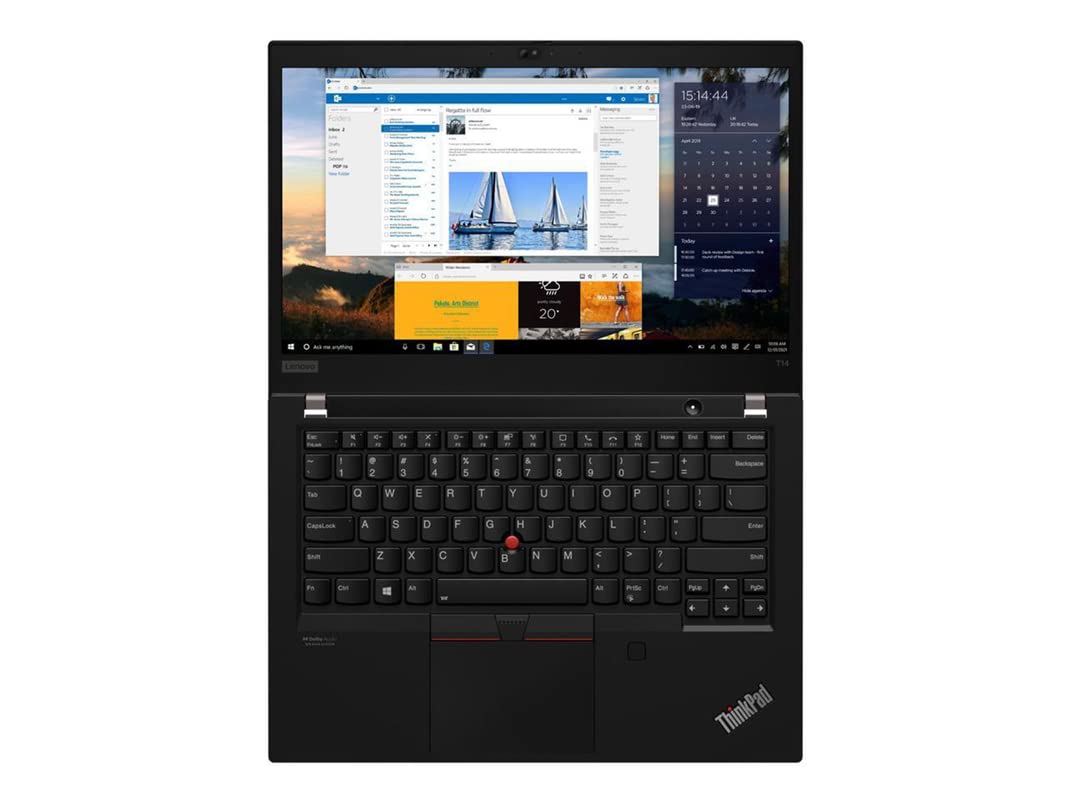 Lenovo 2022 ThinkPad T14 Gen 2 14" FHD IPS Business Laptop. Intel 1th Gen i5-1135G7. 16GB RAM 1TB PCIe SSD. Intel Iris Xe Graphics. Backlit Keyboard. 720p HD. Black. Windows 10 Pro. 32GB USB Card