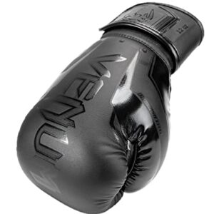 Venum Elite Evo Boxing Gloves - Black/Black