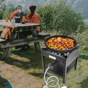 Vivicreate Camping Camp Range Chef Griddle Outdoor Kitchen Garden grill propane gas 20PSIG high pressure cook Stove Burner estufa Quemador cusina