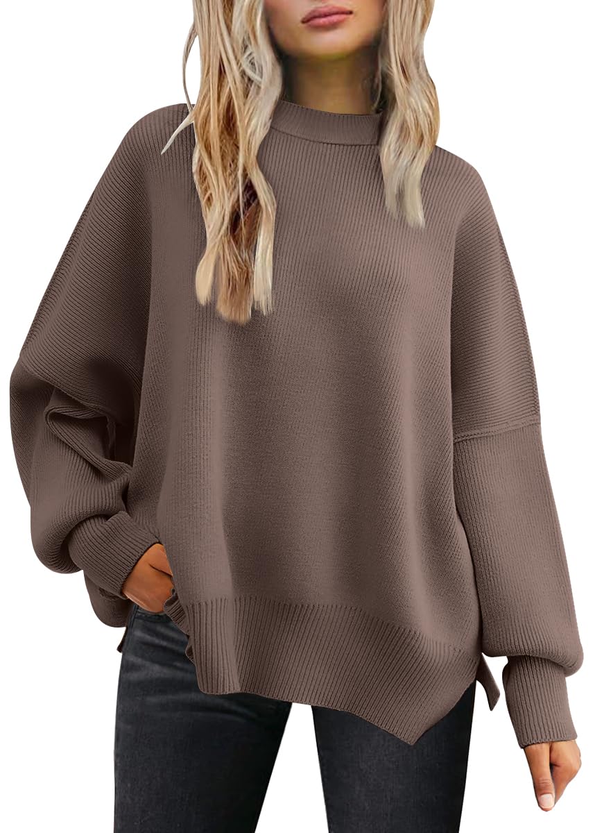 LILLUSORY Fall Clothes for Women Fall Sweaters 2024 Trendy Fall Outfits Fall Fashion for Women Oversized Knit Sweaters