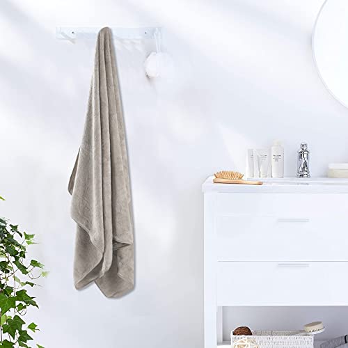 Beach Towels Oversized Bath Sheets Towels for Shower Single Body Towel Large Quick Dry Soft Towel for Hotel, Pool, Beach, Bathroom, Blanket Coral Fleece 29.5x55.11in Toallas De Baño Grandes-1 PCS