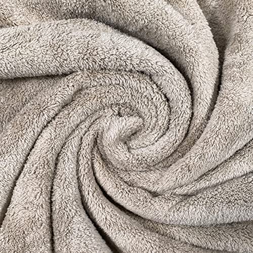 Beach Towels Oversized Bath Sheets Towels for Shower Single Body Towel Large Quick Dry Soft Towel for Hotel, Pool, Beach, Bathroom, Blanket Coral Fleece 29.5x55.11in Toallas De Baño Grandes-1 PCS