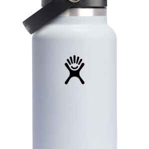 Hydro Flask Wide Flex Straw Cap White 32 Oz