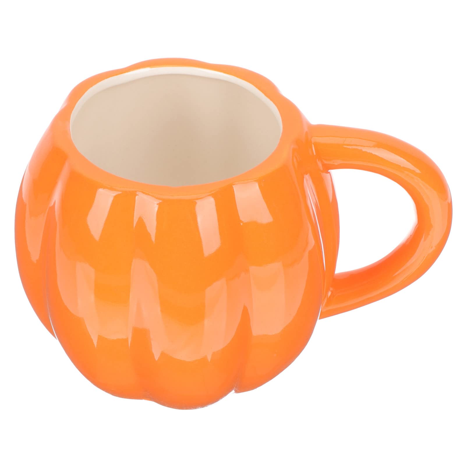 Pumpkin Ceramic Coffee Mug Halloween Pumpkin Cups Ceramic Coffee Mug Milk Cup Fun Autumn Mugs for Women Men ( 500ml )