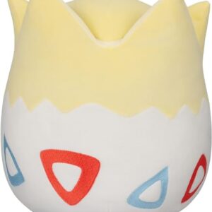 Squishmallows Pokemon 14-Inch Togepi Plush - Add Togepi to your Squad, Ultrasoft Stuffed Animal Large Plush, Official Jazwares Plush