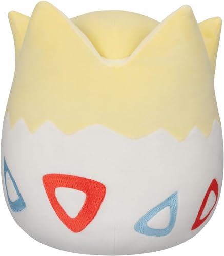 Squishmallows Pokemon 14-Inch Togepi Plush - Add Togepi to your Squad, Ultrasoft Stuffed Animal Large Plush, Official Jazwares Plush