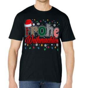 Frohe Weihnachten Deco Graphic Merry Christmas Family T-Shirt