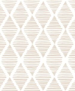 yun-aeon 17.7" x 120" white and beige stripe peel and stick wallpaper modern diamond contact paper geometric removable wallpaper self adhesive wall paper for bedroom drawers cabinets decor vinyl