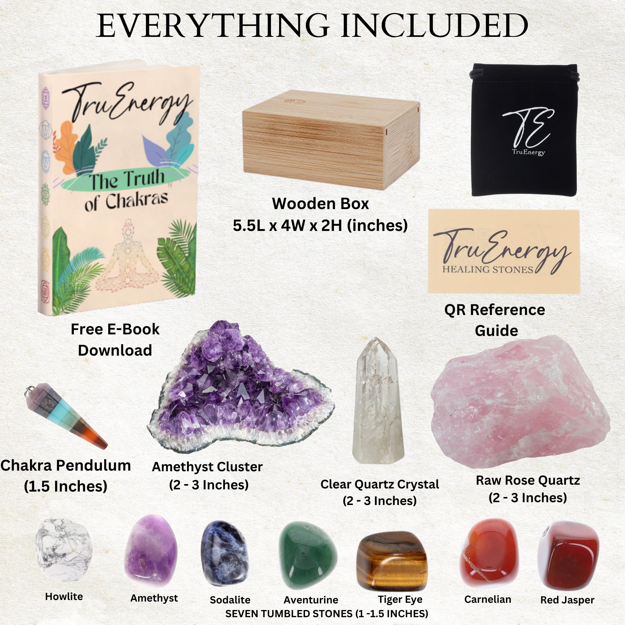 TruEnergy Healing Crystal Set