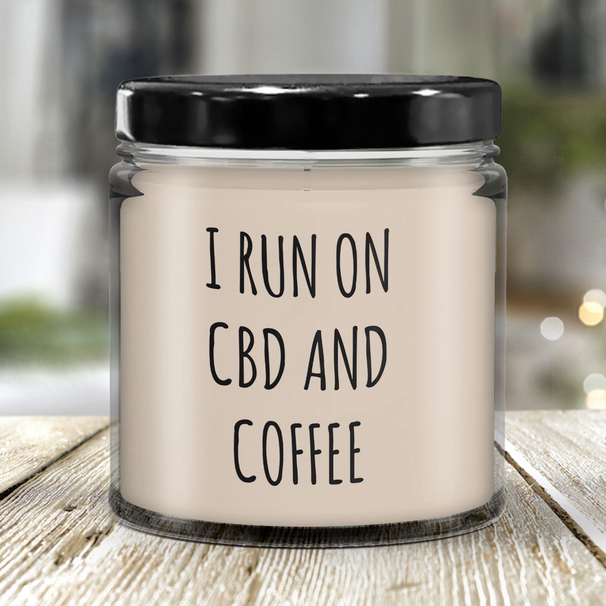 Cbd Oil Candle Marijuana Grower Gift Idea New Dispensary Owner Cannabis Cbd Industry Hemp Business Cbd Lover for Men, Natural Soy Candles 9Oz