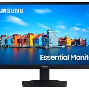 SAMSUNG S33A Series 22-Inch FHD 1080p Computer Monitor, HDMI, VA Panel, Wideview Screen, Eye Saver /Game Mode (LS22A338NHNXZA), Black