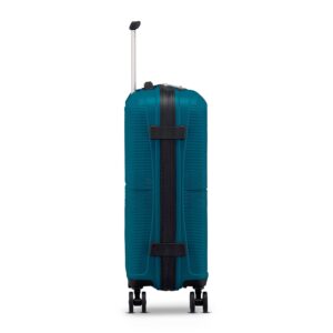 American Tourister Airconic Hardside Expandable Luggage with Spinners, Deep Ocean, 2PC SET (Carry-on/Medium)