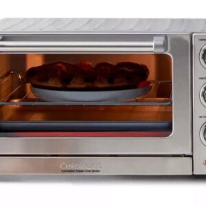 Cuisinart TOB-7FR Toaster Oven Broiler with Light Certified Renewed, Silver