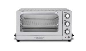cuisinart tob-7fr toaster oven broiler with light certified renewed, silver