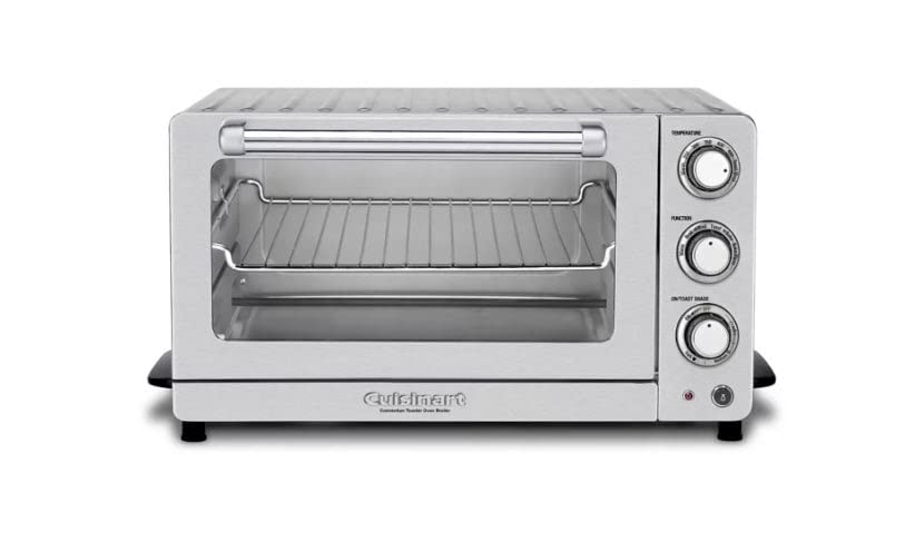 Cuisinart TOB-7FR Toaster Oven Broiler with Light Certified Renewed, Silver