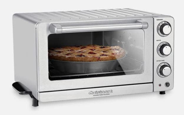 Cuisinart TOB-7FR Toaster Oven Broiler with Light Certified Renewed, Silver