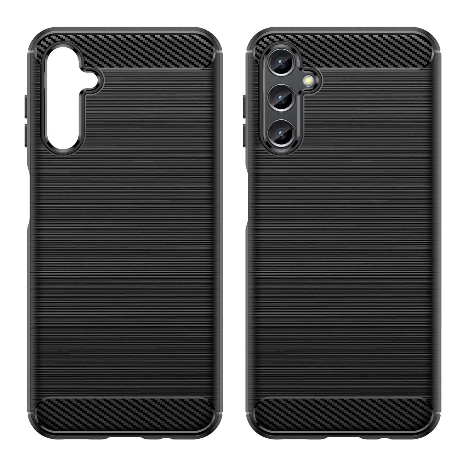 for Samsung Galaxy A14 5G case,Galaxy A14 case with HD Screen Protector,Fashion Shock-Absorption Flexible TPU Bumper Soft Rubber Protective Phone Case Cove for Samsung Galaxy A14 5G, Black