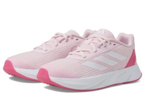 adidas duramo sl sneaker, clear pink/white/pink fusion, 11.5 us unisex little kid