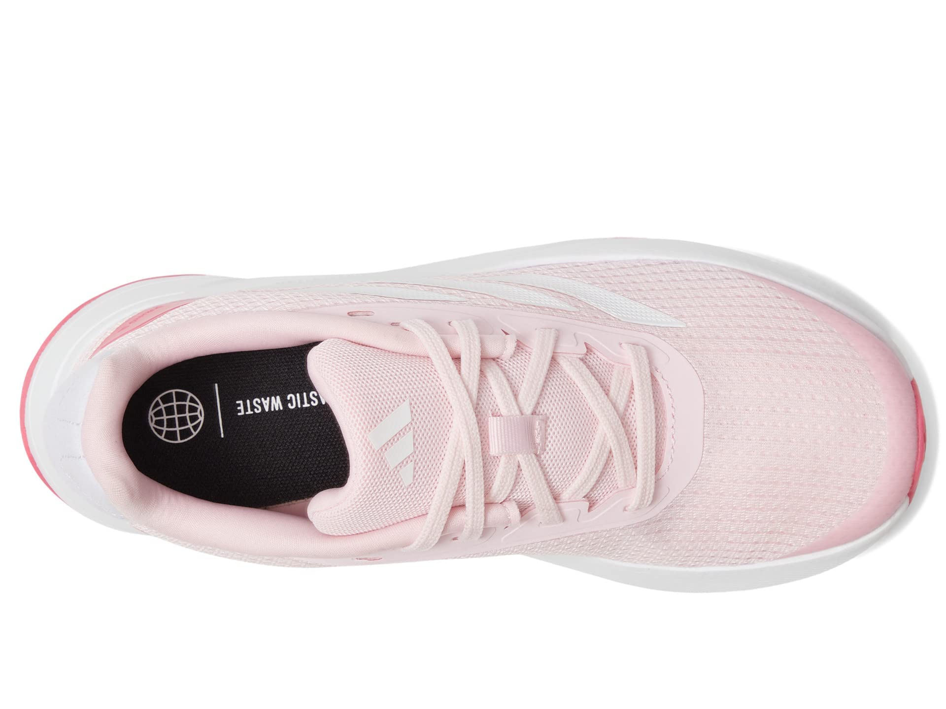 adidas Duramo SL Sneaker, Clear Pink/White/Pink Fusion, 11.5 US Unisex little kid