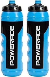 brodys compatible with powerade squeeze water bottle, 2 pack, 32oz